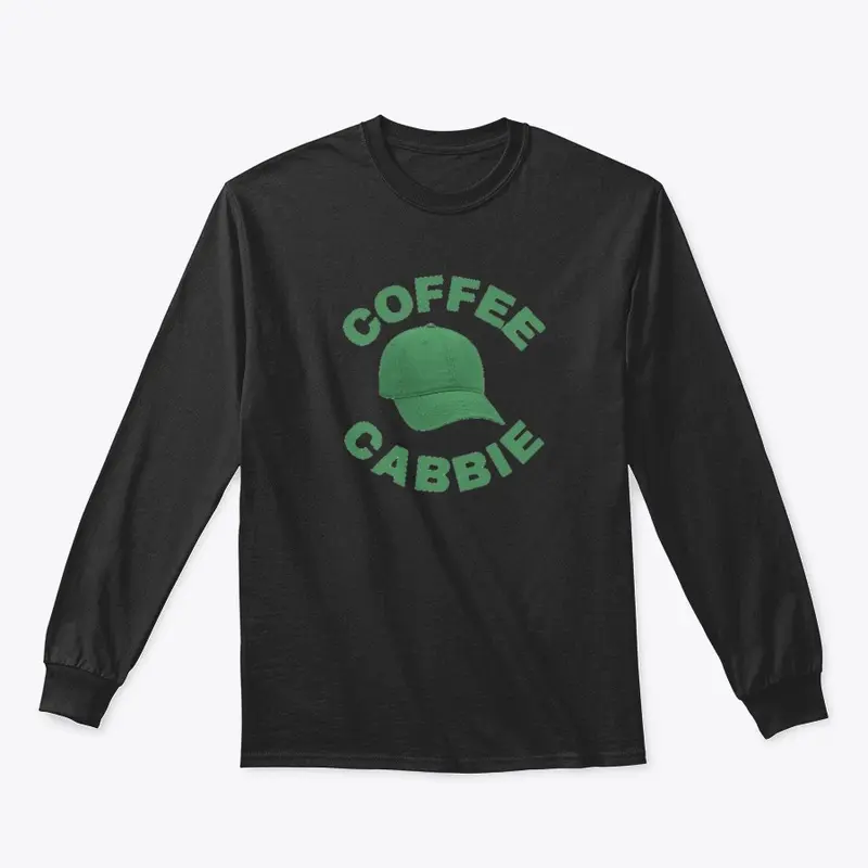 Coffee Cabbie green hat logo